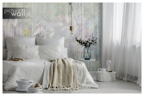 Fototapeta Lilie w deszczu