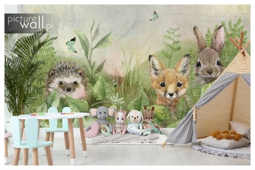 Fototapeta samoprzylepna Małe zwierzątka