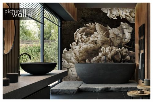 Obraz Spękane dekadenckie kwiaty