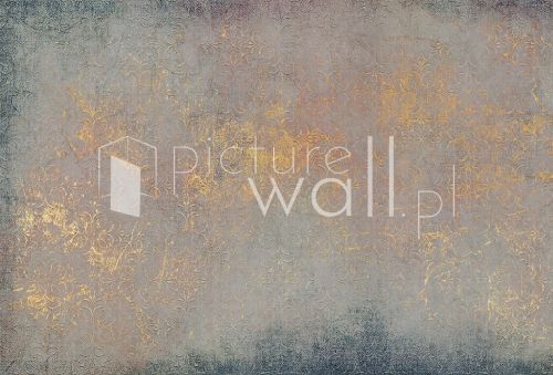 Fototapeta vintage smoke ze złotem