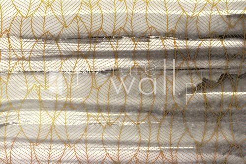 Fototapeta złote liście