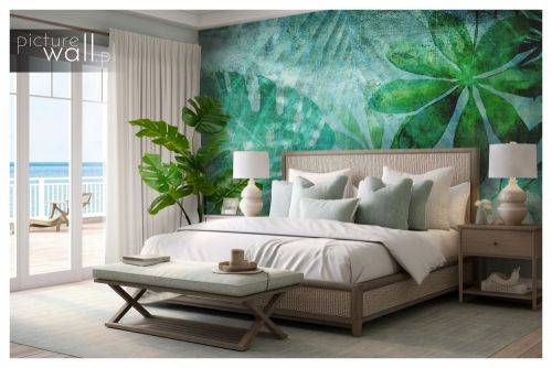 Obraz Zielona kompozycja